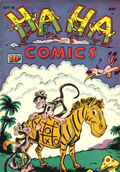 Cover for Ha Ha Comics (American Comics Group, 1943 series) #19