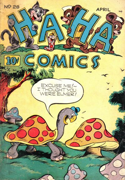 Cover for Ha Ha Comics (American Comics Group, 1943 series) #28
