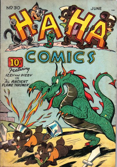 Cover for Ha Ha Comics (American Comics Group, 1943 series) #30