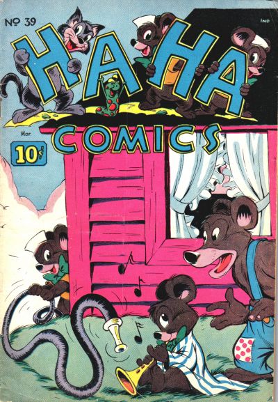 Cover for Ha Ha Comics (American Comics Group, 1943 series) #39