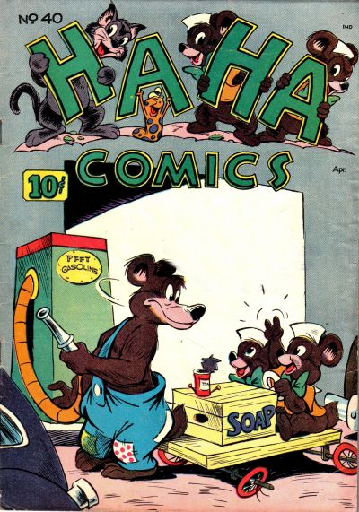 Cover for Ha Ha Comics (American Comics Group, 1943 series) #40