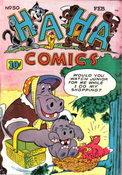 Cover for Ha Ha Comics (American Comics Group, 1943 series) #50