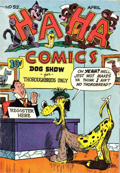 Cover for Ha Ha Comics (American Comics Group, 1943 series) #52
