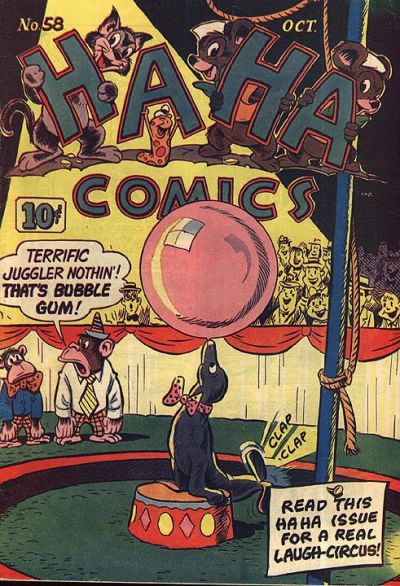 Cover for Ha Ha Comics (American Comics Group, 1943 series) #58
