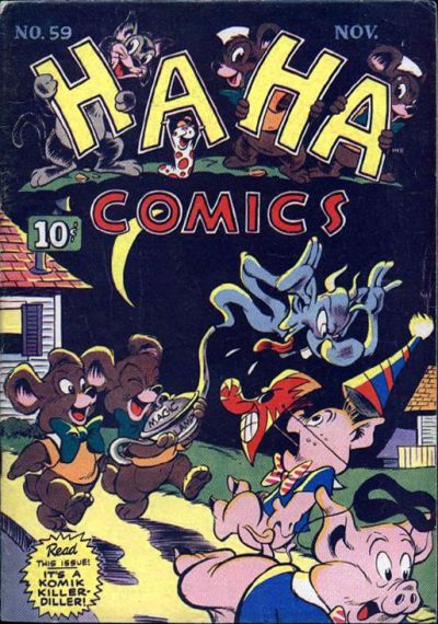 Cover for Ha Ha Comics (American Comics Group, 1943 series) #59