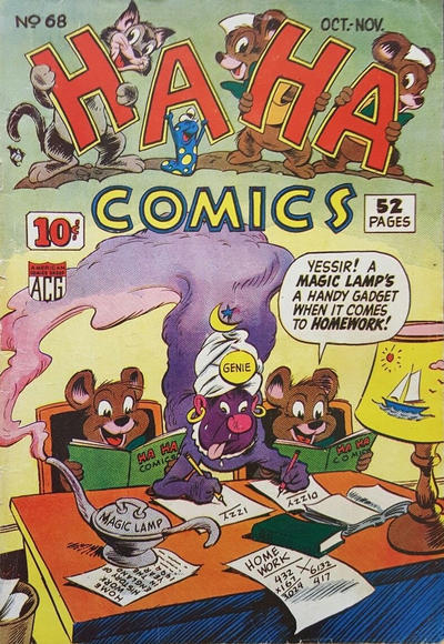 Cover for Ha Ha Comics (American Comics Group, 1943 series) #68