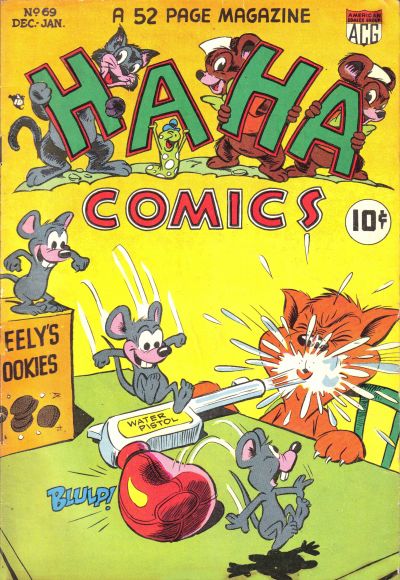 Cover for Ha Ha Comics (American Comics Group, 1943 series) #69