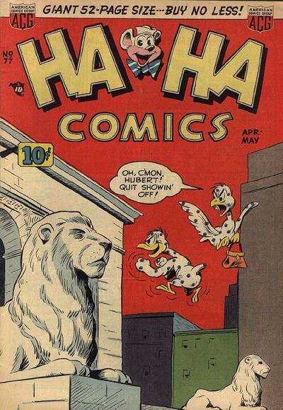 Cover for Ha Ha Comics (American Comics Group, 1943 series) #77