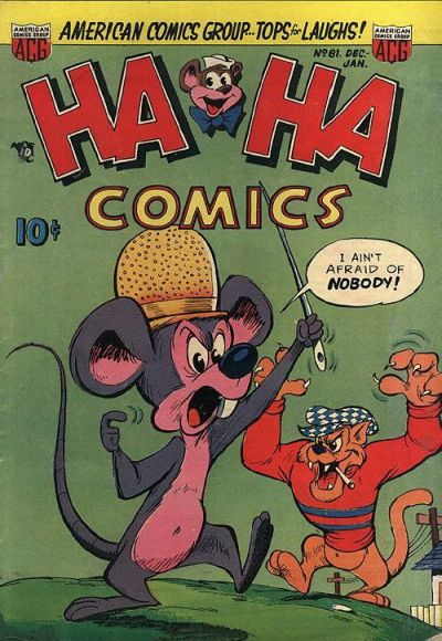 Cover for Ha Ha Comics (American Comics Group, 1943 series) #81