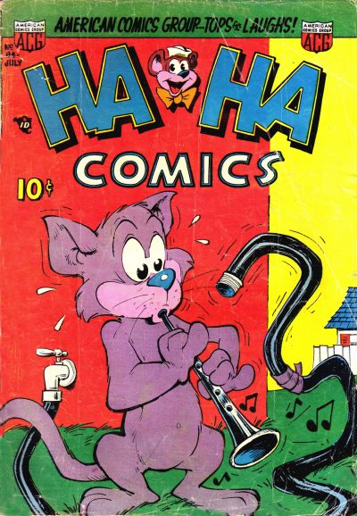 Cover for Ha Ha Comics (American Comics Group, 1943 series) #84