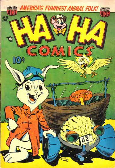 Cover for Ha Ha Comics (American Comics Group, 1943 series) #87