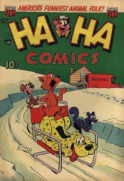 Cover for Ha Ha Comics (American Comics Group, 1943 series) #89