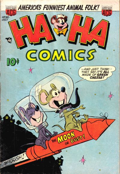 Cover for Ha Ha Comics (American Comics Group, 1943 series) #90