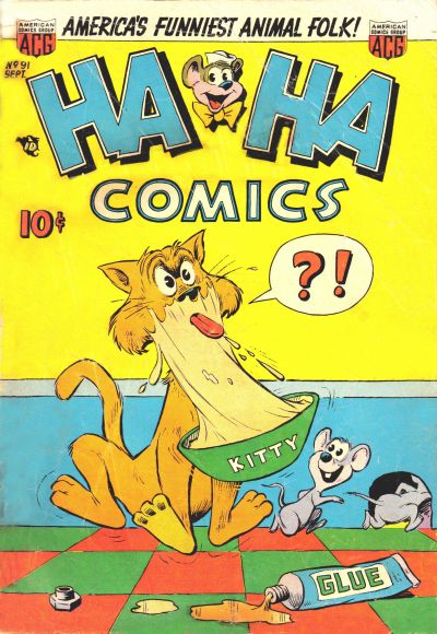 Cover for Ha Ha Comics (American Comics Group, 1943 series) #91