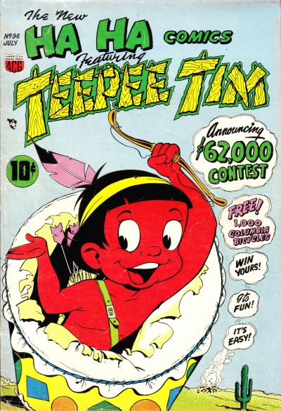 Cover for Ha Ha Comics (American Comics Group, 1943 series) #96