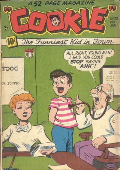 Cover for Cookie (American Comics Group, 1946 series) #22