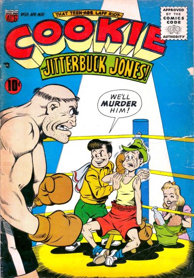 Cover for Cookie (American Comics Group, 1946 series) #54