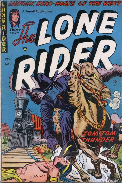 Cover for The Lone Rider (Farrell, 1951 series) #11