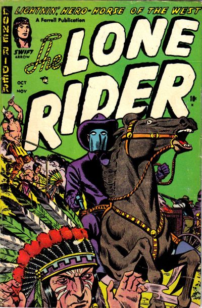 Cover for The Lone Rider (Farrell, 1951 series) #16