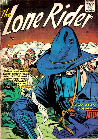Cover for The Lone Rider (Farrell, 1951 series) #25