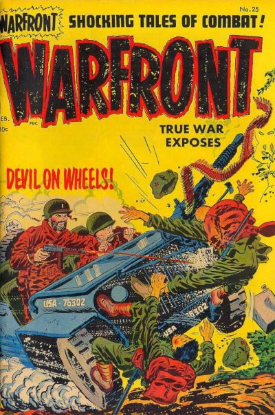 Cover for Warfront (Harvey, 1951 series) #25