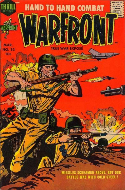 Cover for Warfront (Harvey, 1951 series) #33