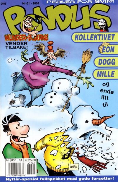 Cover for Pondus (Bladkompaniet / Schibsted, 2000 series) #1/2004