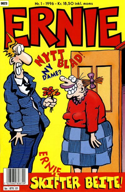 Cover for Ernie (Bladkompaniet / Schibsted, 1996 series) #1/1996