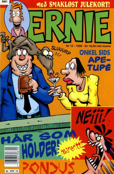 Cover for Ernie (Bladkompaniet / Schibsted, 1996 series) #12/1998