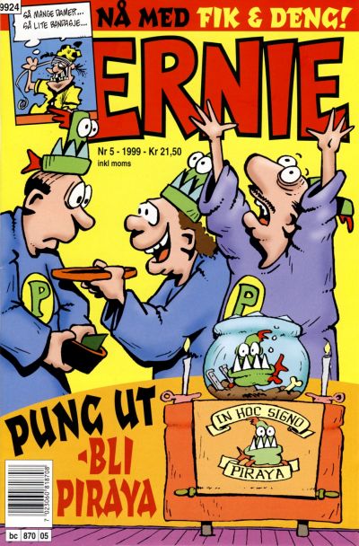 Cover for Ernie (Bladkompaniet / Schibsted, 1996 series) #5/1999