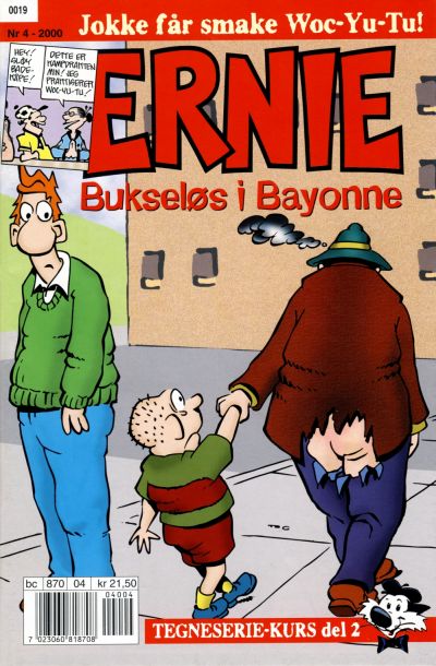 Cover for Ernie (Bladkompaniet / Schibsted, 1996 series) #4/2000
