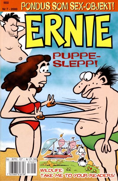 Cover for Ernie (Bladkompaniet / Schibsted, 1996 series) #7/2000