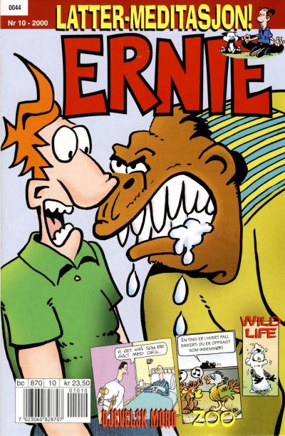 Cover for Ernie (Bladkompaniet / Schibsted, 1996 series) #10/2000