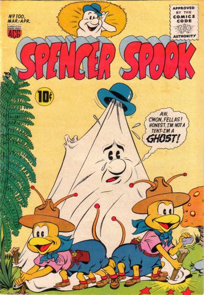 Cover for Spencer Spook (American Comics Group, 1955 series) #100