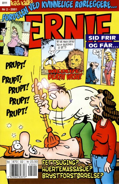 Cover for Ernie (Bladkompaniet / Schibsted, 1996 series) #2/2001