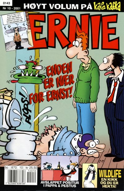 Cover for Ernie (Bladkompaniet / Schibsted, 1996 series) #10/2001