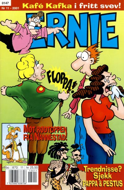 Cover for Ernie (Bladkompaniet / Schibsted, 1996 series) #11/2001