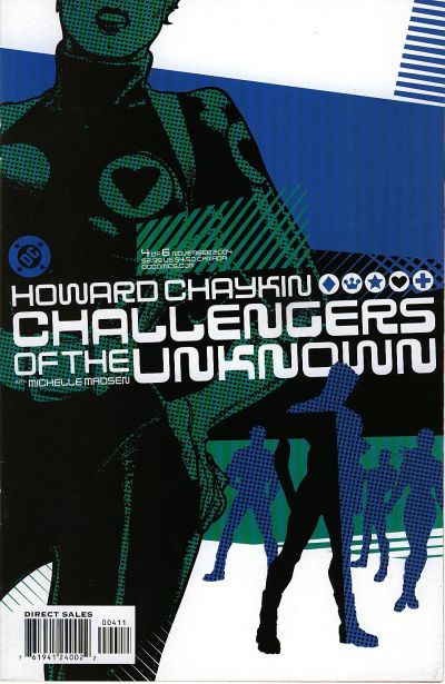 Cover for Challengers of the Unknown (DC, 2004 series) #4