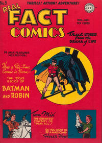 Cover Thumbnail for Real Fact Comics (DC, 1946 series) #5