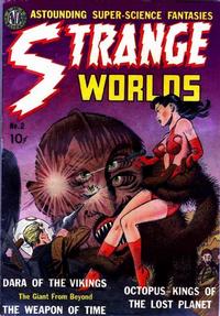 Cover for Strange Worlds (Avon, 1950 series) #2