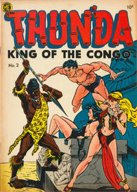Cover Thumbnail for Thun'da, King of the Congo (Magazine Enterprises, 1952 series) #2