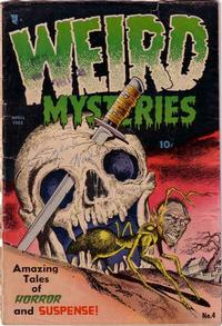 Cover Thumbnail for Weird Mysteries (Stanley Morse, 1952 series) #4