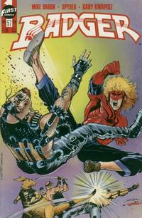 Cover Thumbnail for The Badger (First, 1985 series) #57
