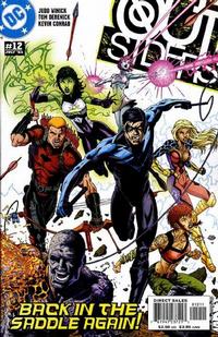Cover for Outsiders (DC, 2003 series) #12