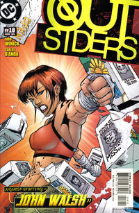 Cover for Outsiders (DC, 2003 series) #18