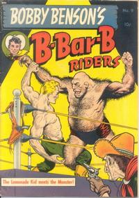 Cover for Bobby Benson's B-Bar-B Riders (Magazine Enterprises, 1950 series) #9