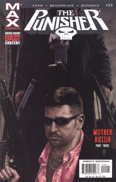 Cover for Punisher (Marvel, 2004 series) #15