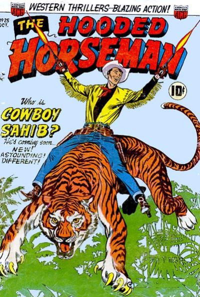 Cover for The Hooded Horseman (American Comics Group, 1952 series) #25