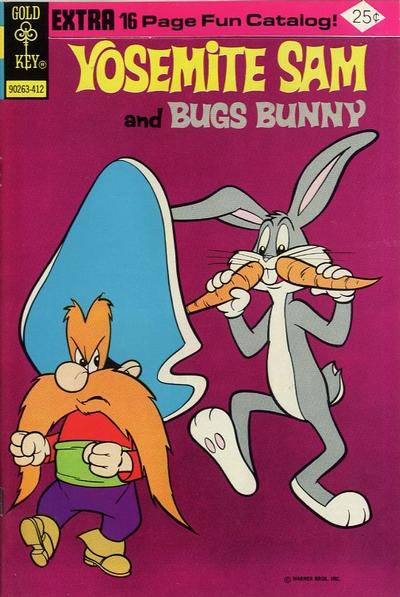 Cover for Yosemite Sam (Western, 1970 series) #25 [Gold Key]