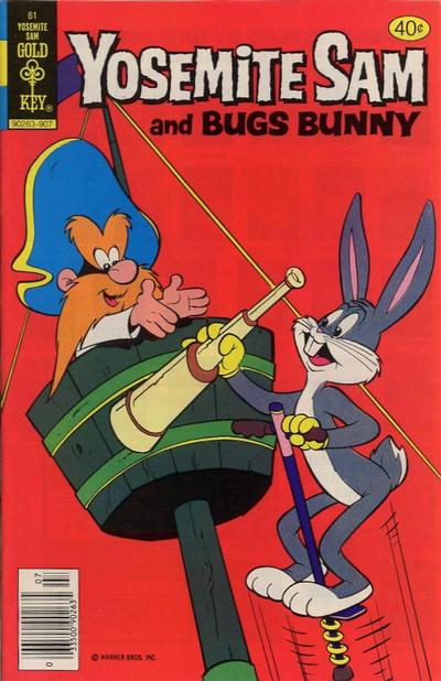 Cover for Yosemite Sam (Western, 1970 series) #61 [Gold Key]